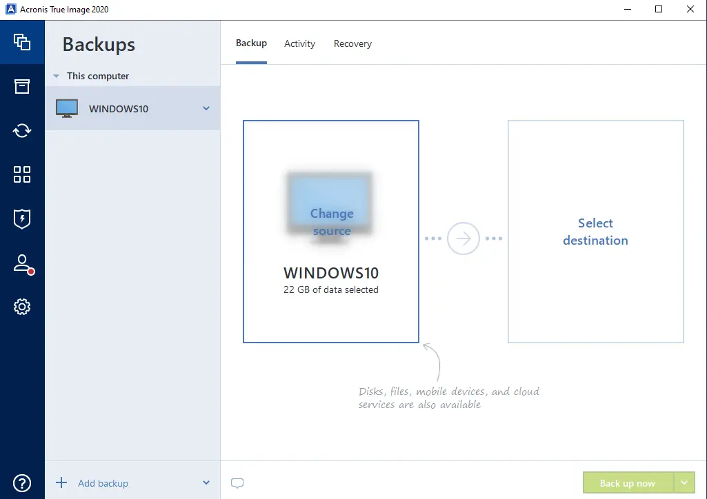 Acronis True Image 2020
