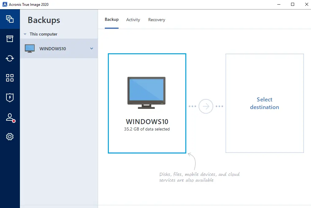 Acronis true image