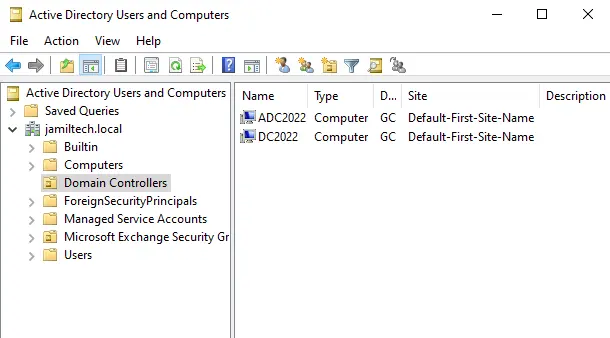 Active directory domain controller