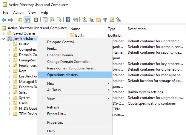 Active directory users and computers