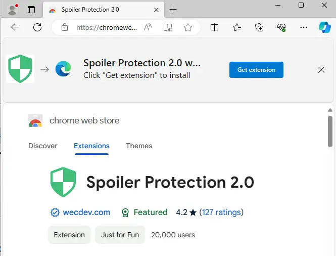 Add spoiler protection to edge