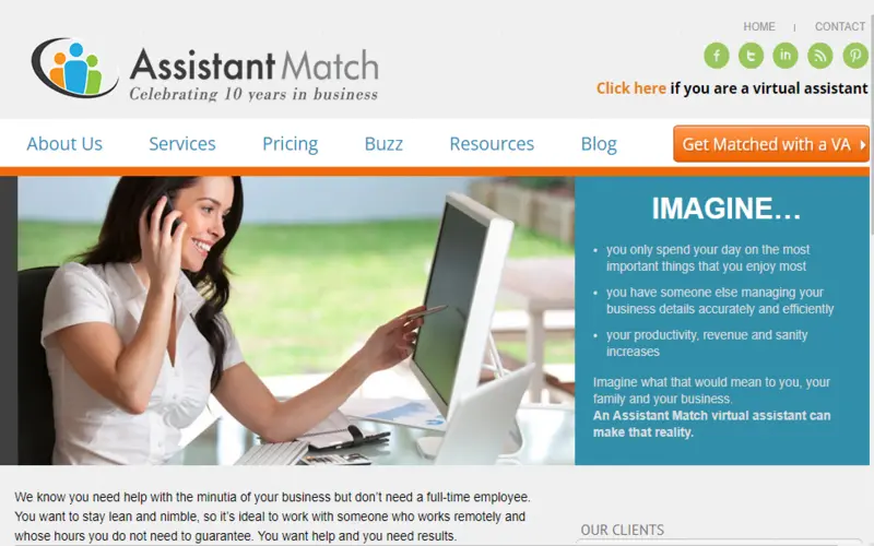 AssistantMatch for Virtual Assistant