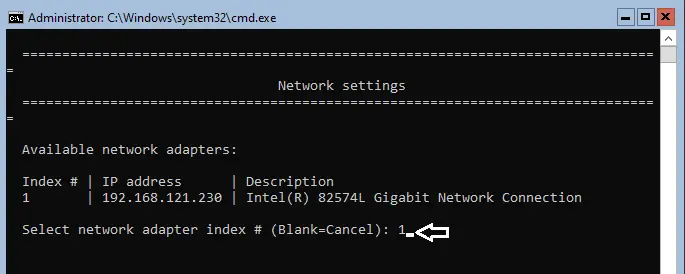 Available adapter core server