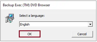 Backup Exec DVD Browser
