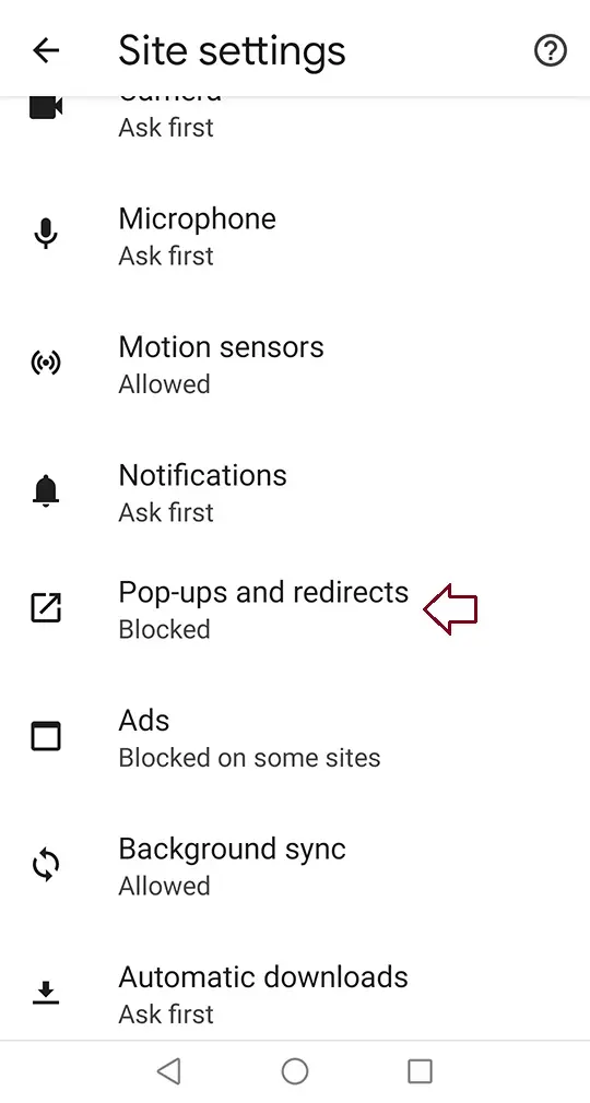 Block chrome pop-ups and redirects