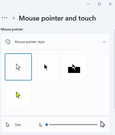 Change Mouse Cursor Color