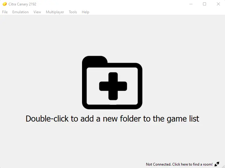 Citra 3DS Emulator double click