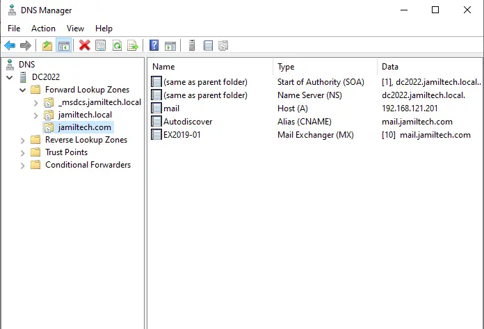 Configure DNS settings