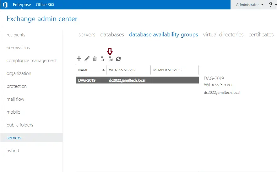 Configure Database Availability Group