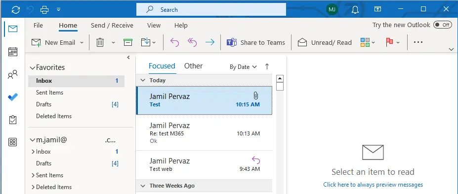 Configure email client for office 365