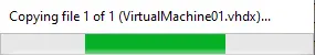 Copying VM files