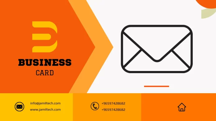 Create Business Card in Outlook