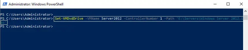 Create Virtual Machine Hyper-V PowerShell