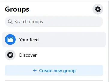 Create a Facebook group