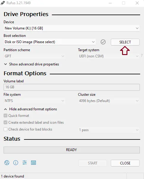 Create bootable USB ESXi installer