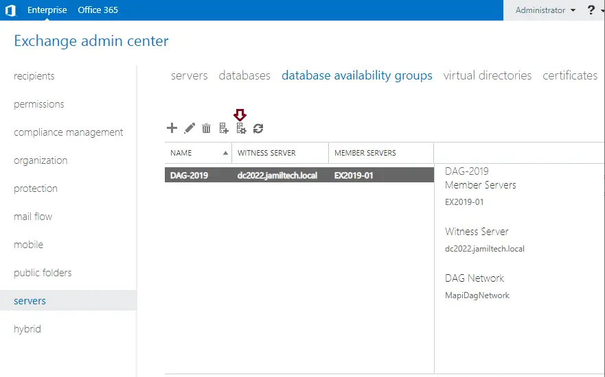 Create database availability groups