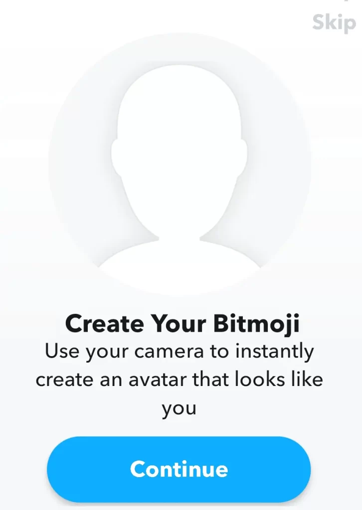 Create your bitmoji snapchat