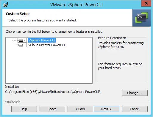 Custom setup vSphere PowerCLI