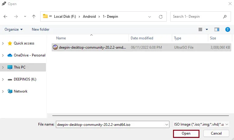 Deepin-desktop-community ISO