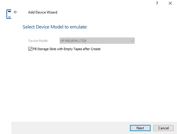 Device model to emulate StarWind