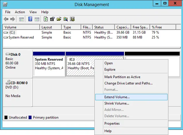 Disk management