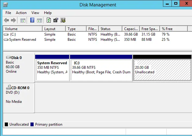 Disk management