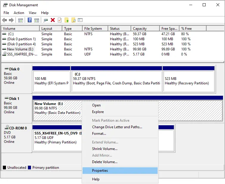 Disk management