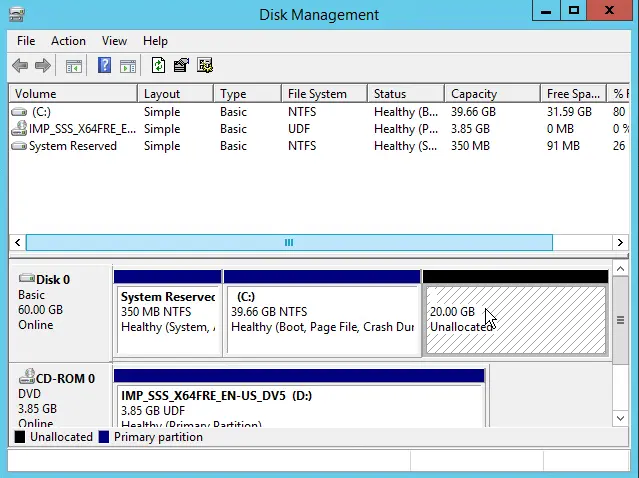 Disk management