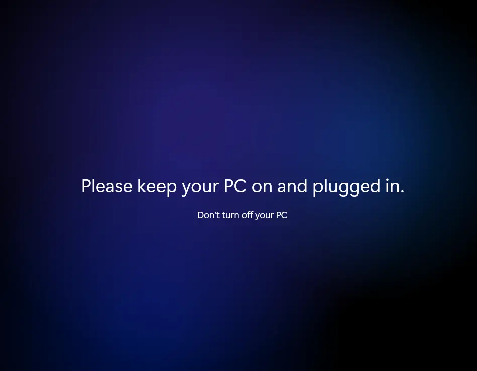 Don’t turn off your pc