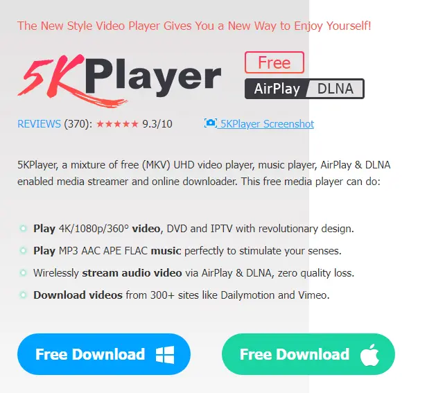 Download 5k player