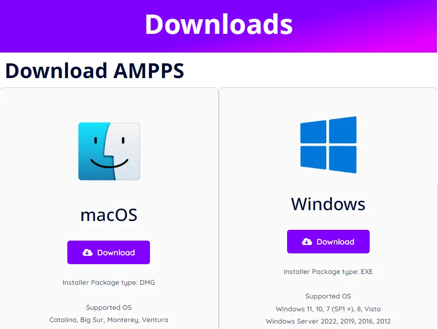 Download AMPPS for Windows