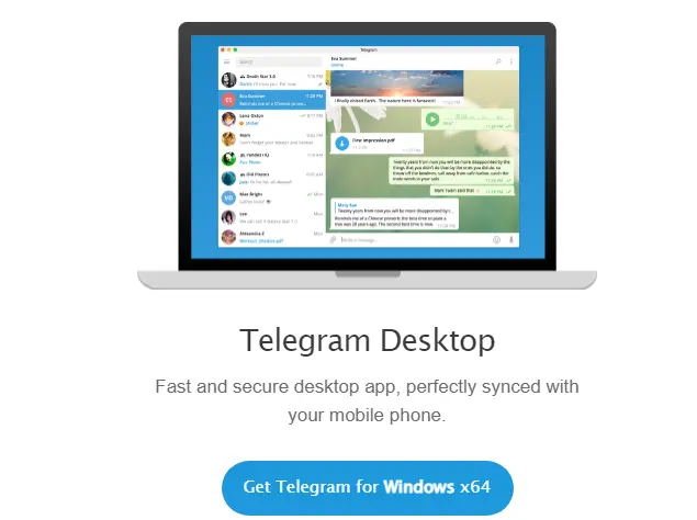 Download Telegram desktop