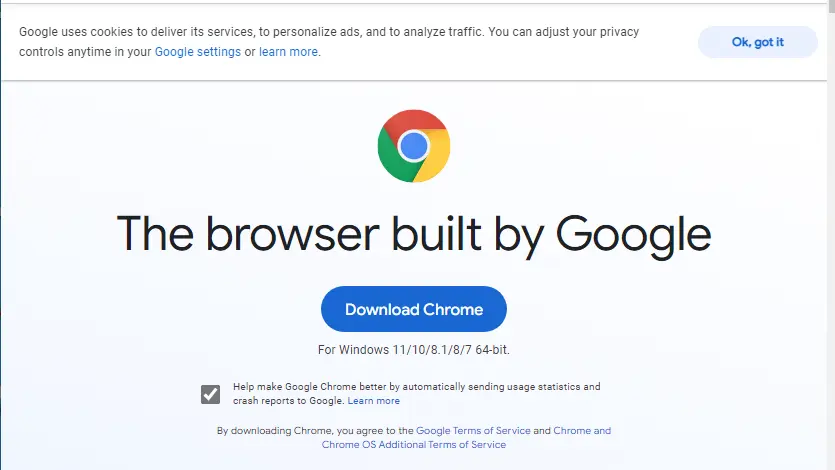Download and Install Google Chrome