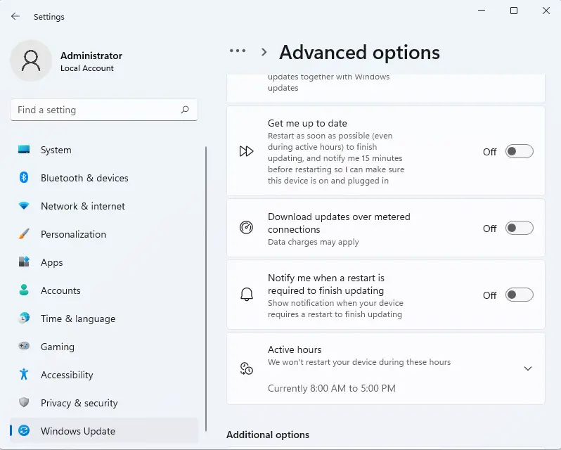 Download updates over metered connections