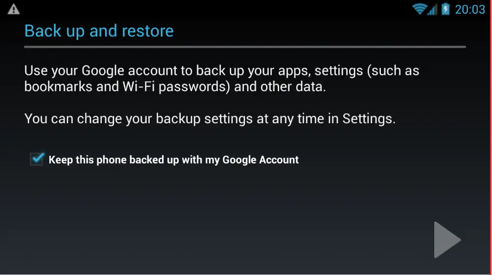 Droid4x login backup and restore