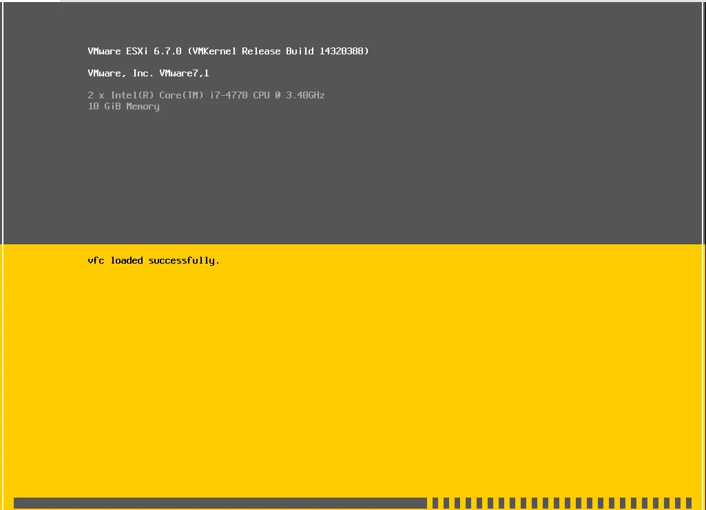 ESXi host resorting mode