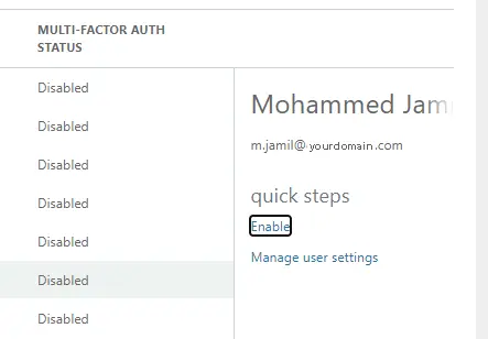 Enable multi-factor authentication in Microsoft 365