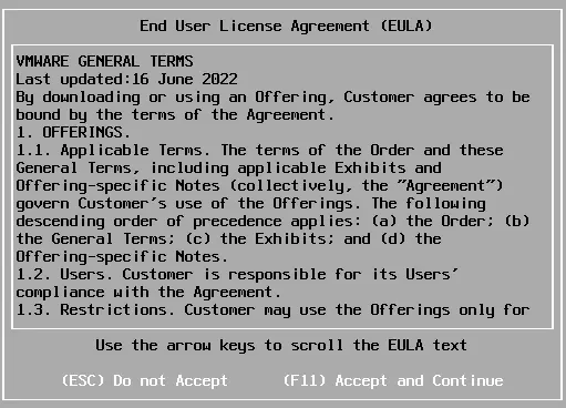 End user license agreement EULA