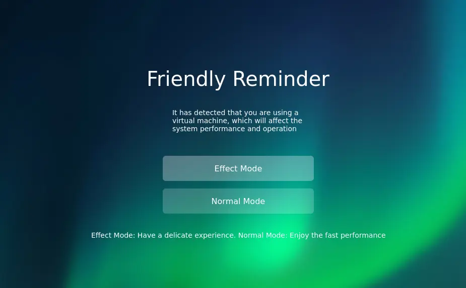 Friendly reminder Deepin Linux