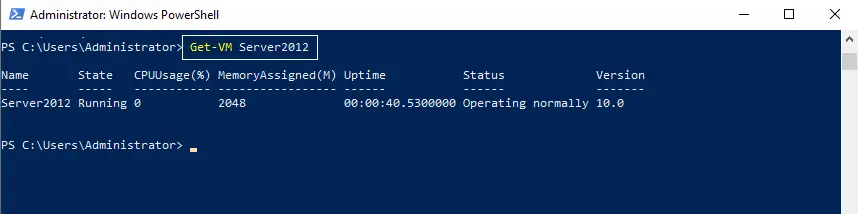 Get VM PowerShell