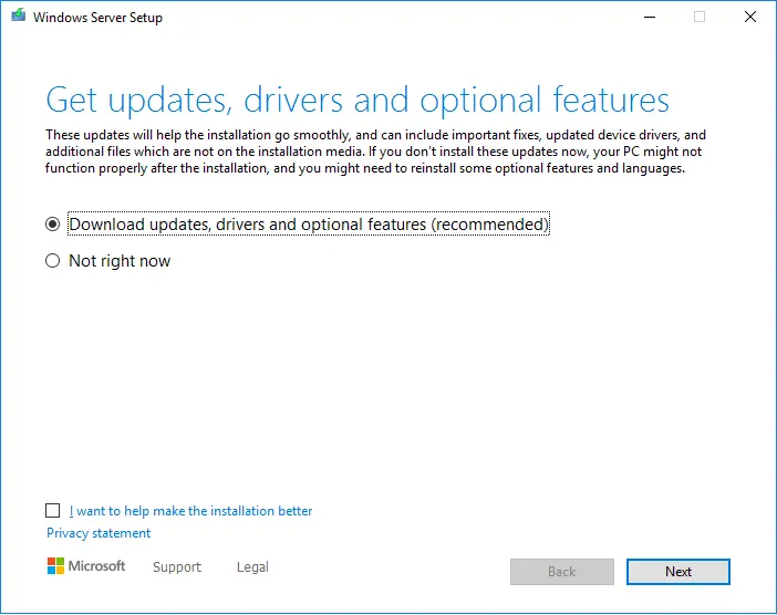 Get updates drivers and features