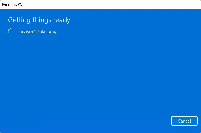 Getting things ready windows 11