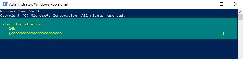 Hyper-V role installation PowerShell