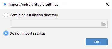 Import Android Studio Settings