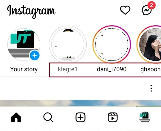 Instagram users’ story