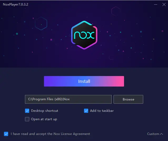 Install Nox Player Android