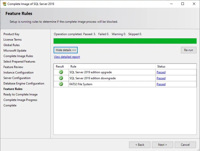 Install SQL server for SCVMM rules