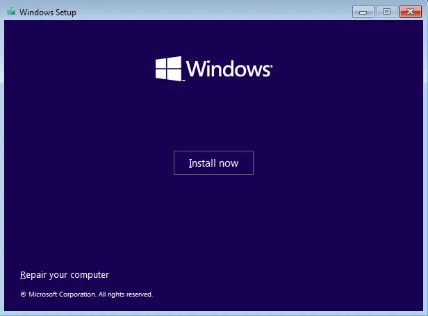 Install Windows 11