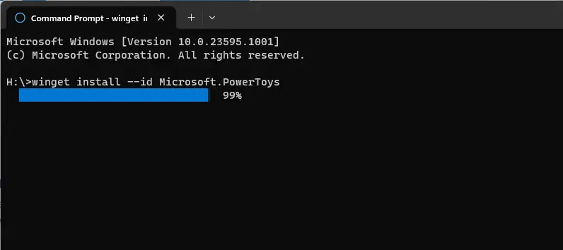 Install powertoys command prompt