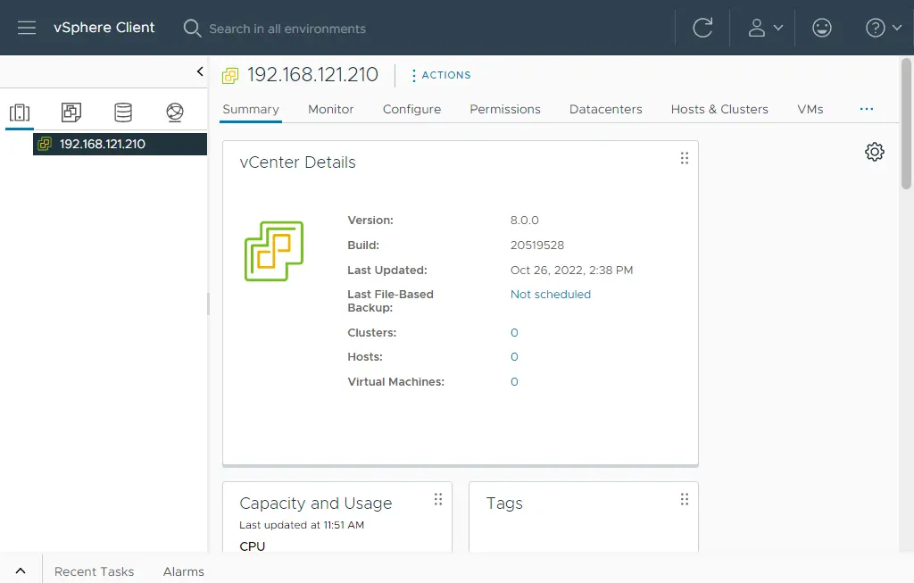 Install vCenter 8.0 in VMware Workstation